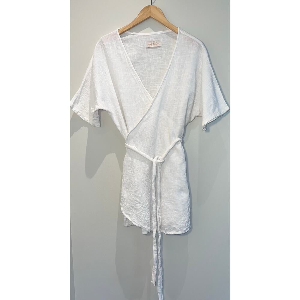 White Wrap Dress